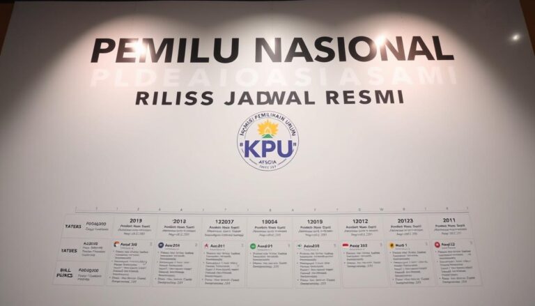 KPU Umumkan Jadwal Resmi Pemilu Nasional