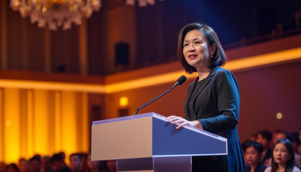 Malika Ardianto Pidato Peresmian