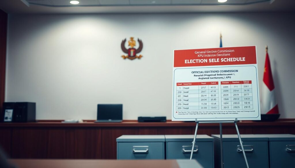 Pengumuman Jadwal Pemilu KPU