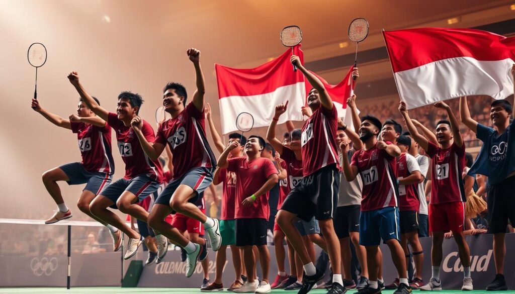 atlet bulutangkis Indonesia